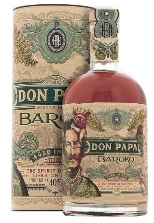 Rum Baroko Astucciato – Don Papa 70 CL