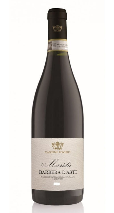 12 BOTTIGLIE AL PREZZO DI 10 - Barbera D'Asti DOCG - MARIDA' 2023 - Cantine Povero