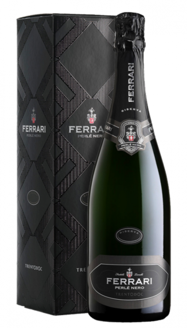Trentodoc Extra Brut Riserva Perlè Nero 2018 Astucciato - Ferrari
