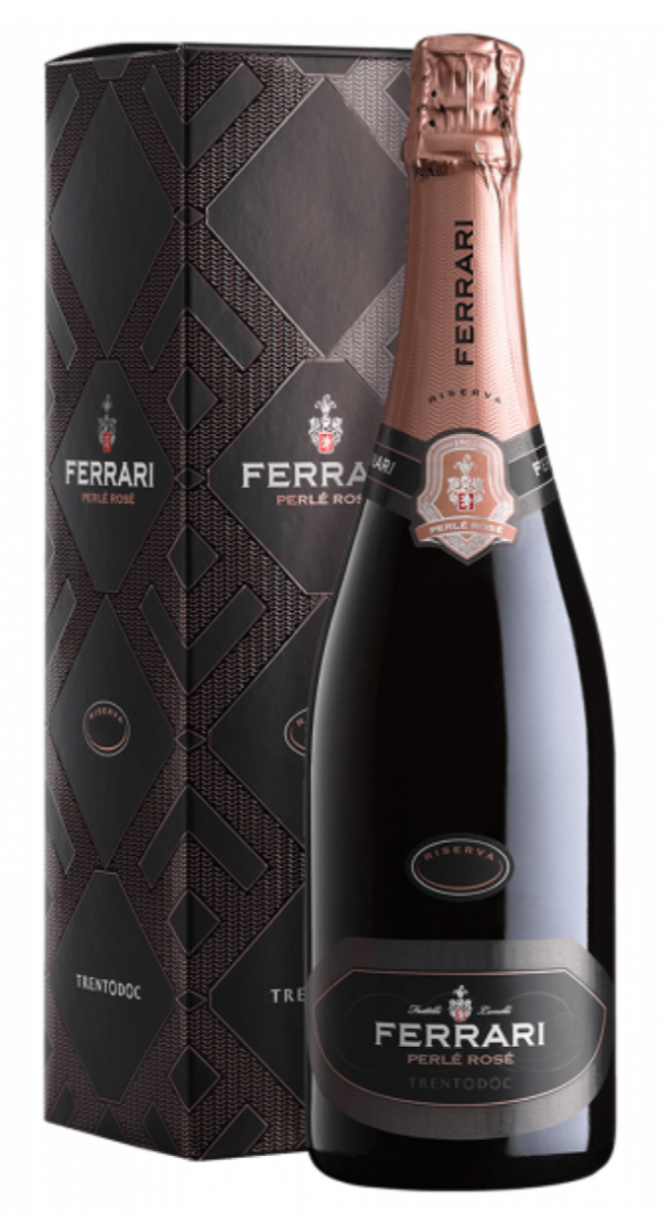 Trentodoc Brut Perlé Rosé Riserva 2018 Astucciato - Ferrari
