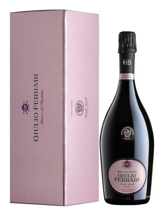 Trento DOC Brut Rosè - GIULIO FERRARI RISERVA DEL FONDATORE 2015 ASTUCCIATO - Ferrari