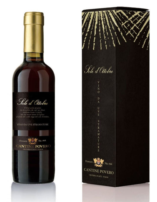 Vino da Uve Stramature - SOLE D'OTTOBRE - Cantine Povero 0,375 LT